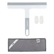 Vigar Basic Squeegee With Microfibre Cloth & 2 Hooks