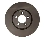 Dynamite Friction Front Disc Brake Rotor for 06-08 Jaguar S-Type (604-20025) (for: Jaguar)