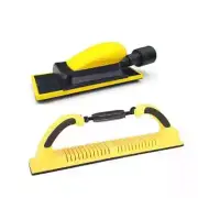 Car Hand Planer Rectangular Vacuum Arc Sandpaper Grinding Board Body Repair Tool