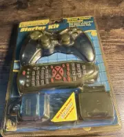 NEW BLUE PLAYSTATION 2 PS2 CONTROLLER + DVD REMOTE CONTROL