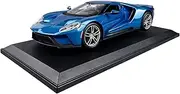 Scale Finished Model Car 1:18 Scale for Ford GT Alloy Die-cast Metal Car Toy Replica Model Hobby Collectibles Gift Miniature Replica Car