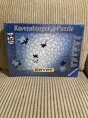 NEW SEALED RAVENSBURGER Jigsaw Puzzle KRYPT Silver Ultimate Challenge 654 Pieces