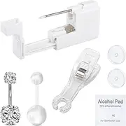 QWALIT Belly Button Piercing Kit Belly Piercing Kit Body Piercing Kits for All Piercings
