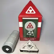 Delta Putt Golf Putting Mat - Putt Practice Training Aid Game Green with Puck