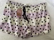 Peter Alexander Spot Pyjama Shorts Size XL New With Tags