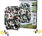 Electronic Scoring Target - Auto Reset Digital Electronic Targets - 3 Modes Creative Soft Dart Toy with Sound for Kids, Teens, Boys & Girls