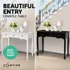 Artiss Console Table Wood Entry Table Hallway Side Display Stand 3 Drawers
