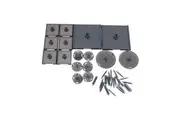 Dungeons & Dragons Attack Wing Base & Pegs Game Accessory Set Black