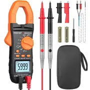 Digital Clamp Meter 6000 Count - 800A DC AC Current AC/DC Voltage Multimter, TRM