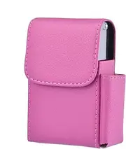 [Generic] Case - PU Leather Organiser Box | Stylish Portable Protective Storage Case with Built-in Holder for Men and Women, Durable Unisex Accessories, Perfect Rei