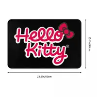 在飛比找蝦皮購物優惠-新款 Hello Kitty (4) 浴室法蘭絨地墊 廁所衛
