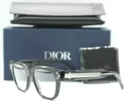 CHRISTIAN DIOR CD DiamondO S4I 1000 BLACK SILVER GOLD AUTHENTIC EYEGLASSES 51-18