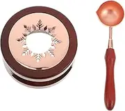 CORHAD Sealing Wax Furnace Portable Small Wax Melting Pot Spoon Sealing Wax Warmer for DIY Stamps