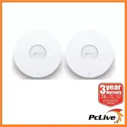 TP-Link EAP610 2 Pack AX1800 Wireless Dual Band Ceiling Mount Access Point WiFi6