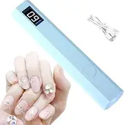 UV Lamp for Gel Nails - Gel LED Lamp Digital Display UV LED Dryer | USB Charging Nail Dryer Manicure Curing Device for Home Shops Beauty Salon