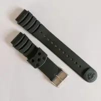 在飛比找蝦皮購物優惠-SEIKO 正品精工 20 毫米橡膠錶帶適用於 SKX013