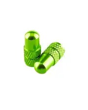 Deity Presta Valve Cap Green (Pair)