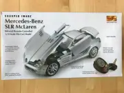 SHARPER IMAGE MERCEDES SLR McLAREN 1:18 SCALE DIE-CAST RC CAR (NEW)