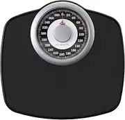 A25 Scales for Body Weight - Up to 400 LB - New - 5.3" Dial on 12.4" x 10.2" Platform - Anti-Skid Rubber Surface - Bathroom Scale Analog - Durable with 20-Year Assurance