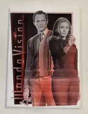 Marvel WandaVision TV Series Refrigerator Magnet and Pin