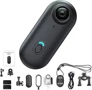 Nexo25 Camera, Nexo25 Black Smallest High-Res Camera in The World, 1080p/4k Motion Trail Body Camera with Waterproof Case for Outdoor Activities,Pets,Travel,Life Records (Black,4K-Standard)