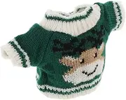 Abaodam Bear Doll Clothes Sweater Cute Kawaii Plush Outfit for Teddy Bear Reusable Doll Costume for Creative Play and Imagination Development