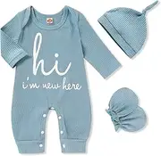 [GRNSHTS] Baby Boy Funny First Birthday Clothes Infant Boy Bow Tie Romper Bodysuit Cake Smash Outfits
