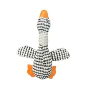 Dog Chew Toy Plush Wild Goose Shape to Chewing Teeth and Making Sounds Toy Cat and Dog Interactive Toy A