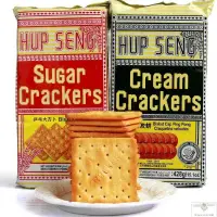 在飛比找露天拍賣優惠-馬來西亞 HUP SENG Crackers 428g乒乓蘇
