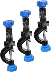 iplusmile 3pcs Boss Head Clamp Holder for Lab Stand Compact Laboratory Equipment Accessory for Efficient Double Fixation for Research and Home Use
