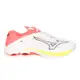 MIZUNO WAVE LIGHTNING Z7 WIDE 男排球鞋-美津濃 V1GA230003 灰螢光橘黃