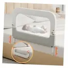 Bed Guard Rail for Toddlers - 32inch Folding up & Adjustable 32 inch Length