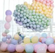 10" Macaroon Candy Pastel Latex Balloon Wedding Party Decor Birthday Decor