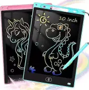 2 Pack LCD Writing Tablet for Kids 10 Inch,Doodle Board, Electronic Drawing Tabl