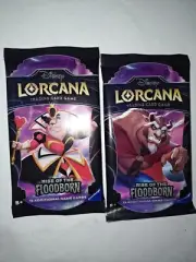 DISNEY LORCANA CHAPTER 2 RISE OF THE FLOODBORN BOOSTER PACK INHAND
