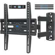 TV Wall Mount Tilt Swivel for 26-55 Inch TVs Full Motion VESA 400x400mm