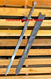The Witcher Steel Sword of Geralt of Rivia | Stainless Steel Sword With Sheath