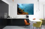 BLUE OCEAN SCENERY WALL ARTS high quality Canvas home decor