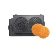 NEW Vitantonio PIZZELLE MAKER PLATE set of 2 waffle maker plates PVWH-10-PZ