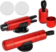 Emergency Hammer for Car, Set of 2 Emergency Hammer with Belt Cutter & Hardened Tips, Emergency Hammer, Car Safety Hammer Window Breaker Emergency Tool, Car Accessories, Safety Hammer for Car,
