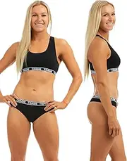 [TRADIE] Women's Cotton/Elastane G-String 6-Pack Womens Underwear, Soft Stretch, Breathable, Comfortable for Everyday Wear, Value Pack, Underwear Women