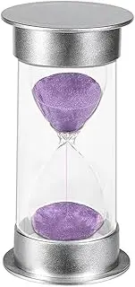 AIMALL Anti-Fall Hourglass Timer - 10/20/30 Minutes Time Management Clock for Students, Office Use, Children's Toys, and Catering - Non-Breakable Design - 2.67"x5.11"