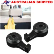 2Pcs Universal Portable Car Auto Seat Hanger Purse Bag Organizer Holder Hook