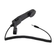 Handheld Communication Microphone 3.5mm Speaker for Outdoor Activity & Militarie