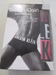 NEW Calvin Klein Intense Power 3 PACK Micro Low Rise Trunks MEN S Black Multi