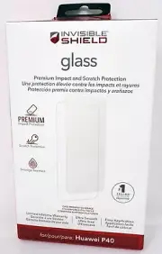 Zagg Screen Protector for Huawei P40, Glass Invisible Shield