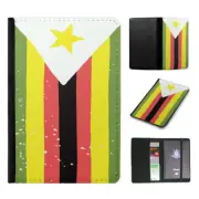 PASSPORT ITINERARY ORGANIZER|ZIMBABWE COUNTRY FLAG 340