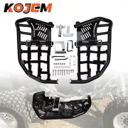 Nerf Bars Peg Heel Guard Black Nerf & Nets For Kawasaki KFX 450R KFX450R 08-15