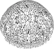 Stylish Crowd Of Penguins Pattern Print Shower Cap For Women Men Reusable Lightweight Soft Bath Hair Cap With Elastic Band