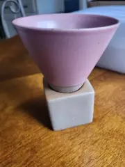 EXIGENT Funnel Ceramic Japanese Coffee Tea Cup Mug Collectible 200ml 7 Oz - Pink